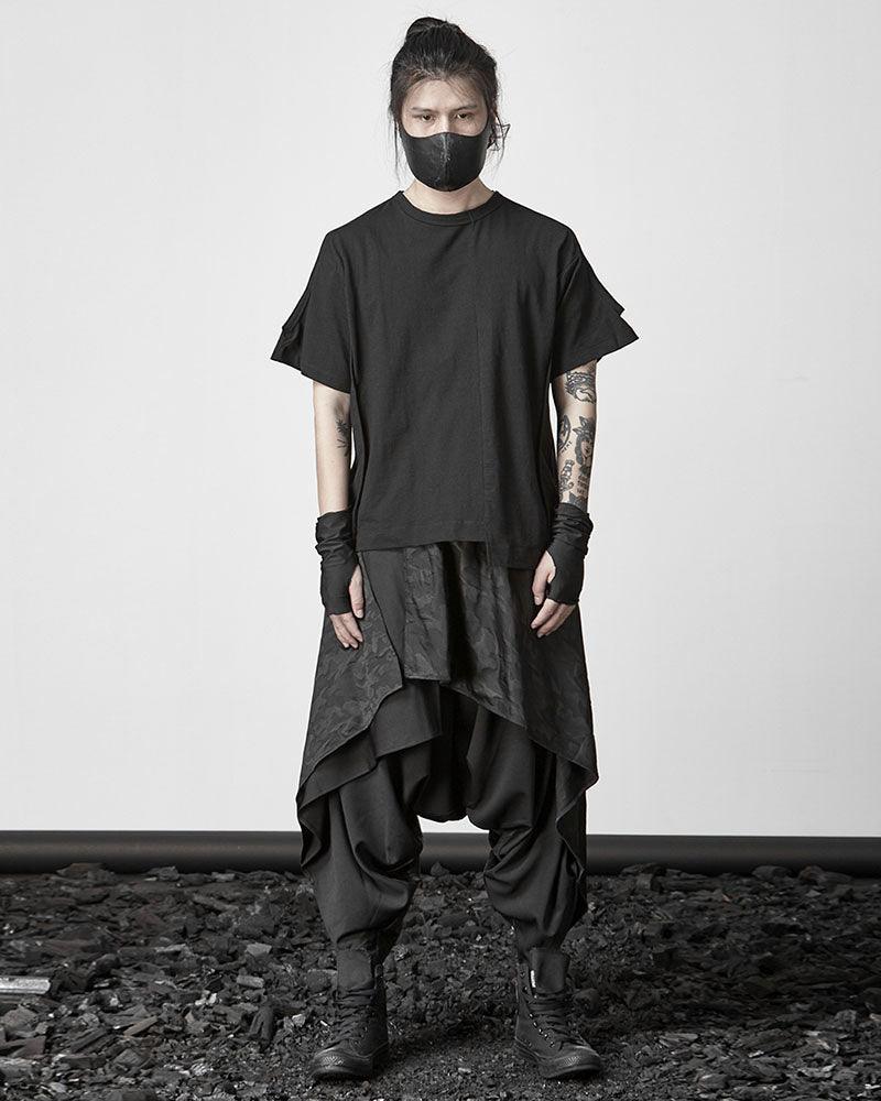 Men's Streetwear Baggy Ninja Pants - Image 7