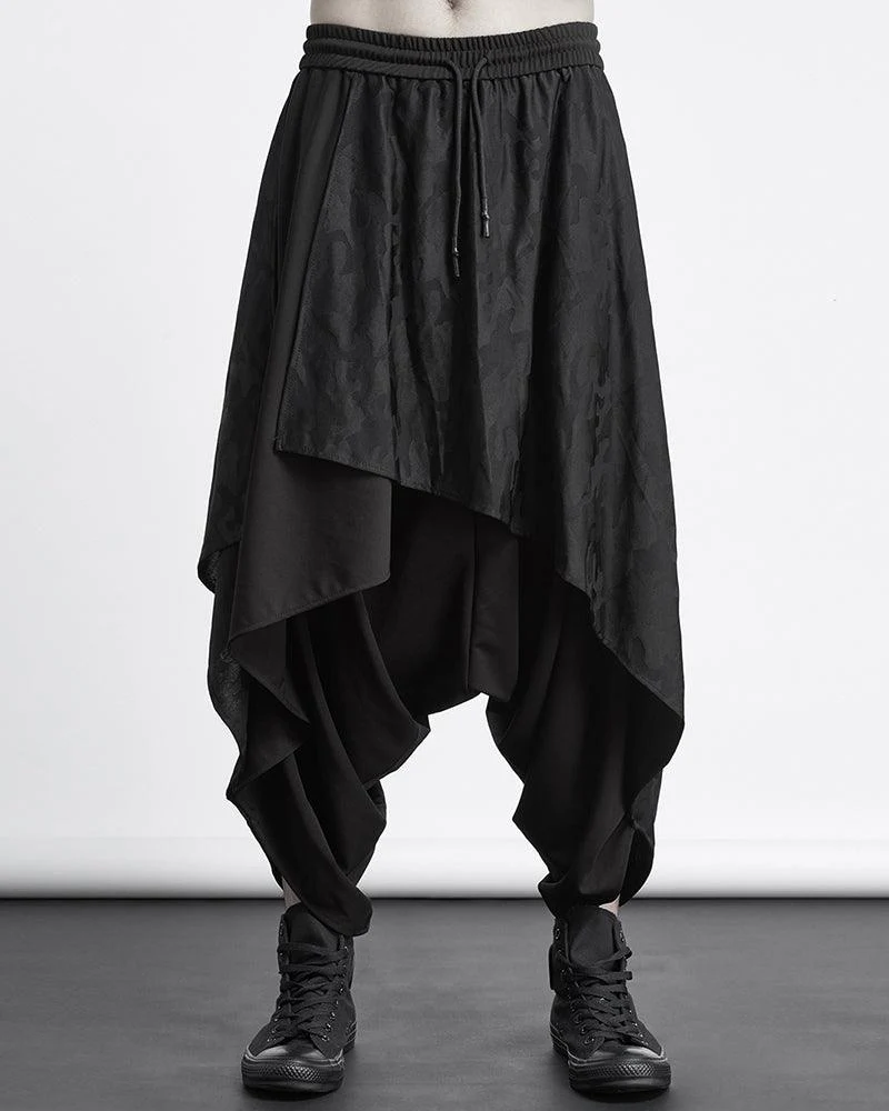 Men's Streetwear Baggy Ninja Pants - Image 8