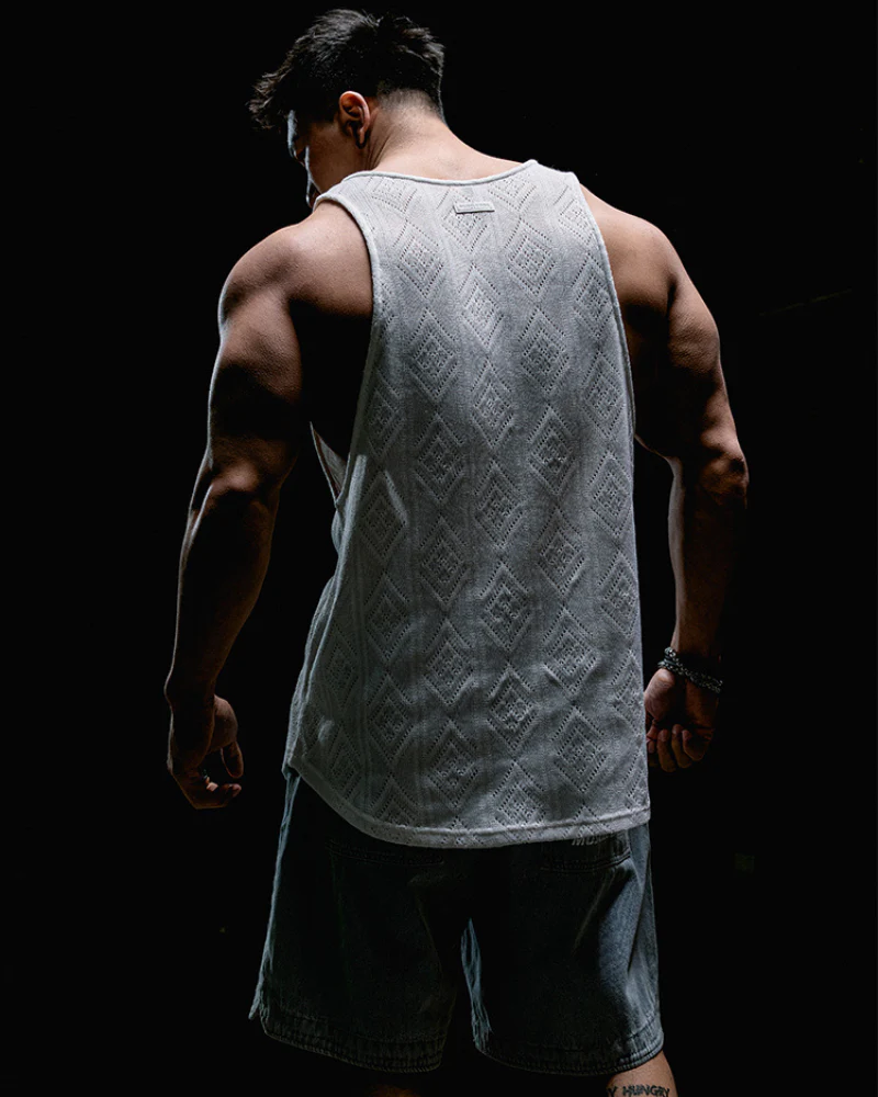 Men's Tank Top Sports Breathable Muscle Shirt - Image 9