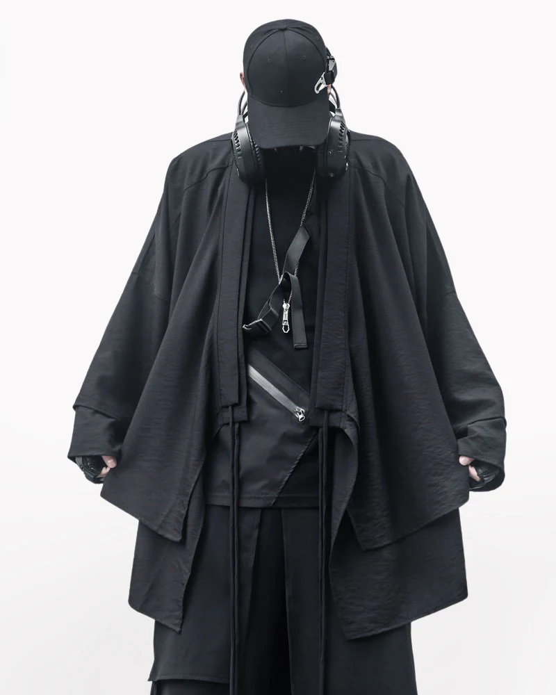 Modern Japanese Fake Two-piece Samurai Coat