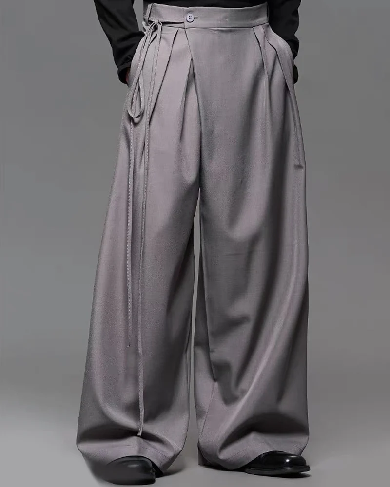 Modern Japanese Full-cut Vintage Hakama Pants - Image 12
