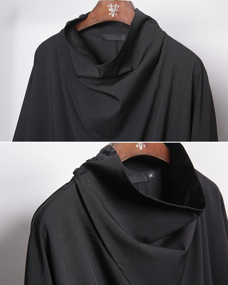 Modern Japanese Techwear Loose Bat T-Shirt - Image 11