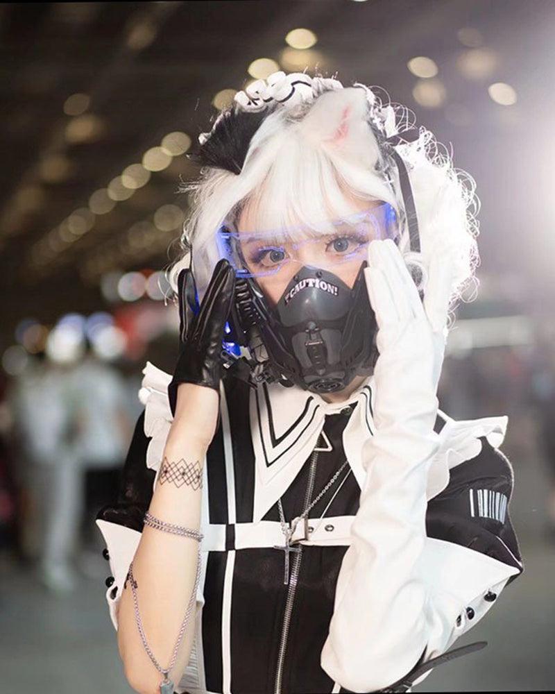 Never Enough Time Cyberpunk Cosplay Mask - Image 7