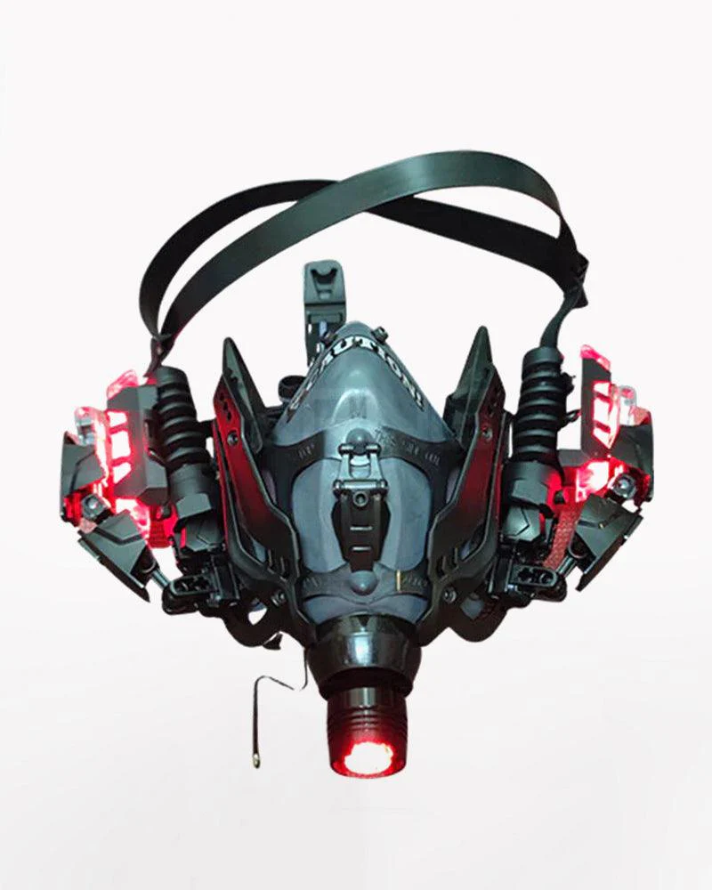 Never Enough Time Cyberpunk Cosplay Mask - Image 8
