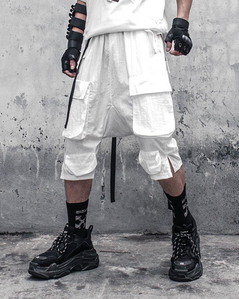 Ninja Techwear Long Cargo Shorts - Image 7