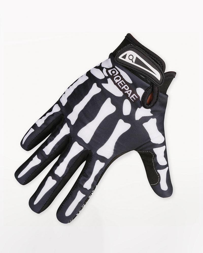 No Goodbyes Skull Techwear Gloves - Image 3