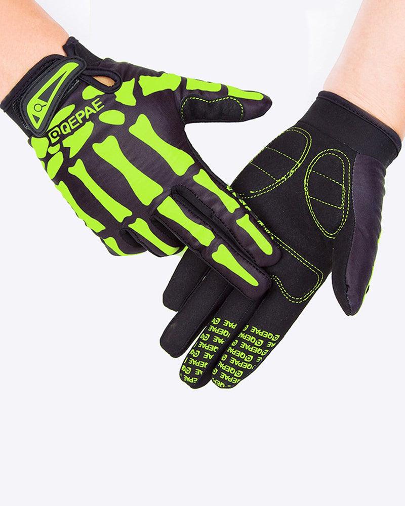 No Goodbyes Skull Techwear Gloves - Image 6