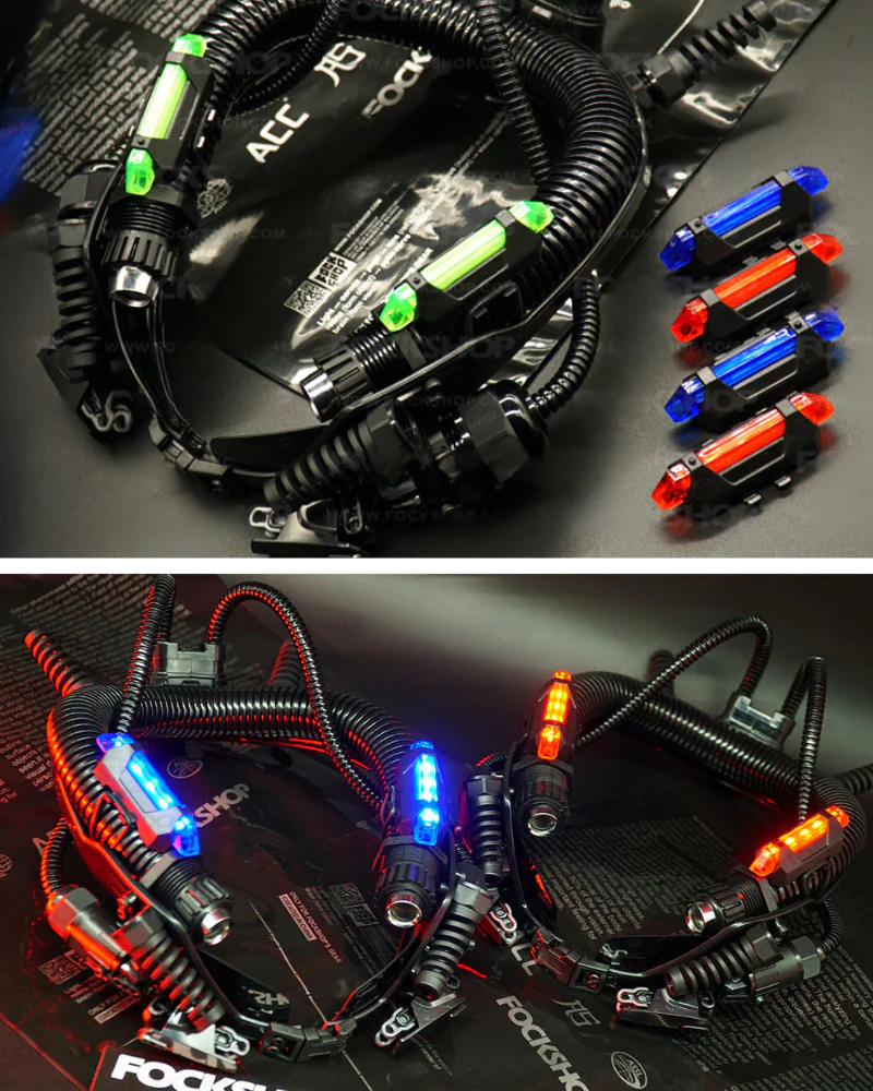 Out of Space Cyberpunk Futuristic Necklace - Image 14