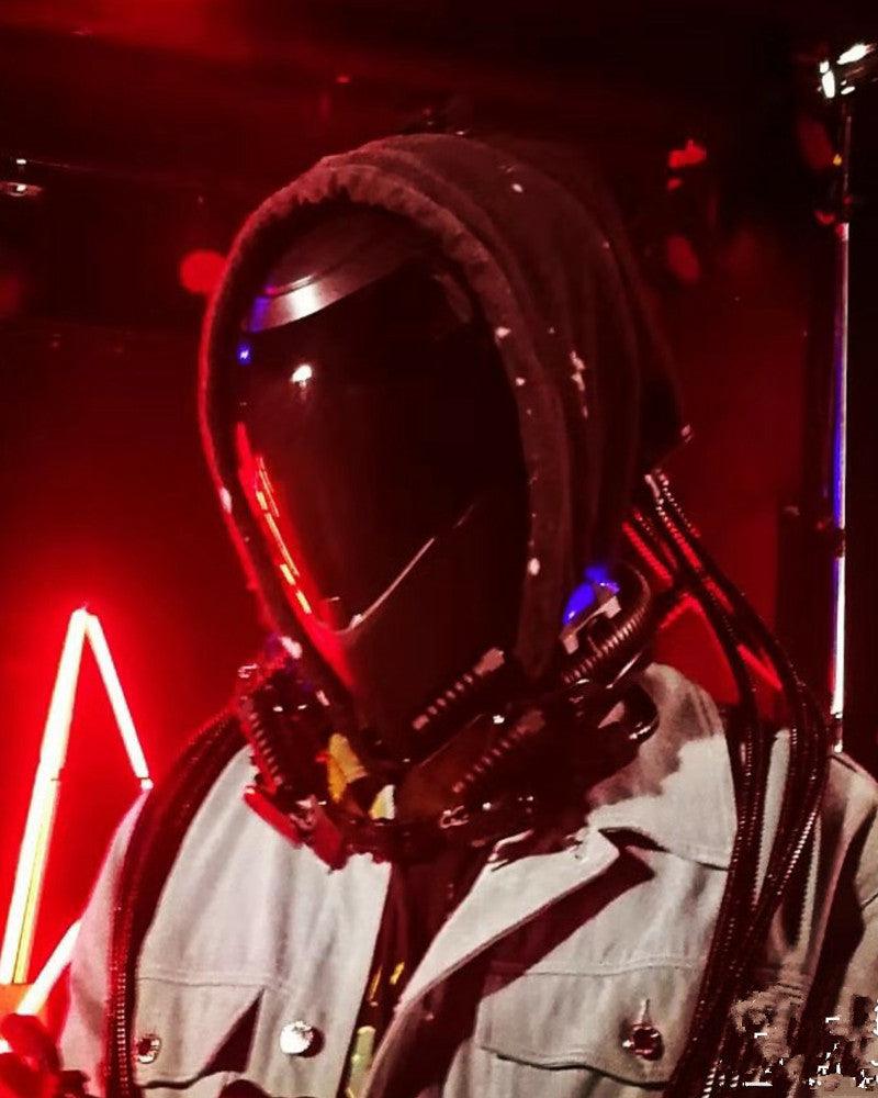Out of Space Cyberpunk Futuristic Necklace - Image 16