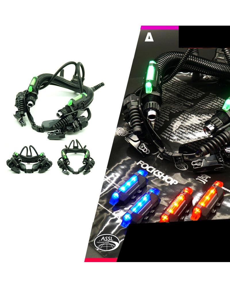 Out of Space Cyberpunk Futuristic Necklace - Image 7