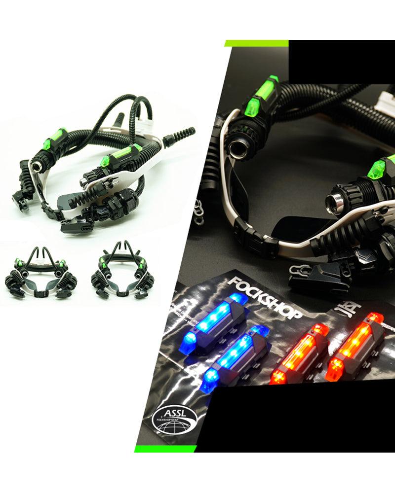 Out of Space Cyberpunk Futuristic Necklace - Image 9
