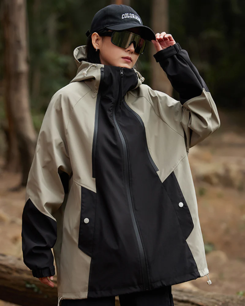 Outdoor Couple Camping Waterproof Jacket - Image 20