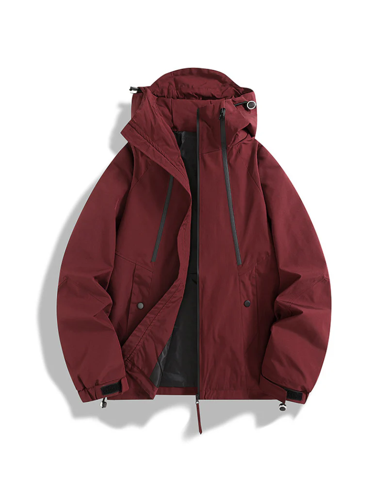 Outdoor Couple Camping Waterproof Jacket - Image 5