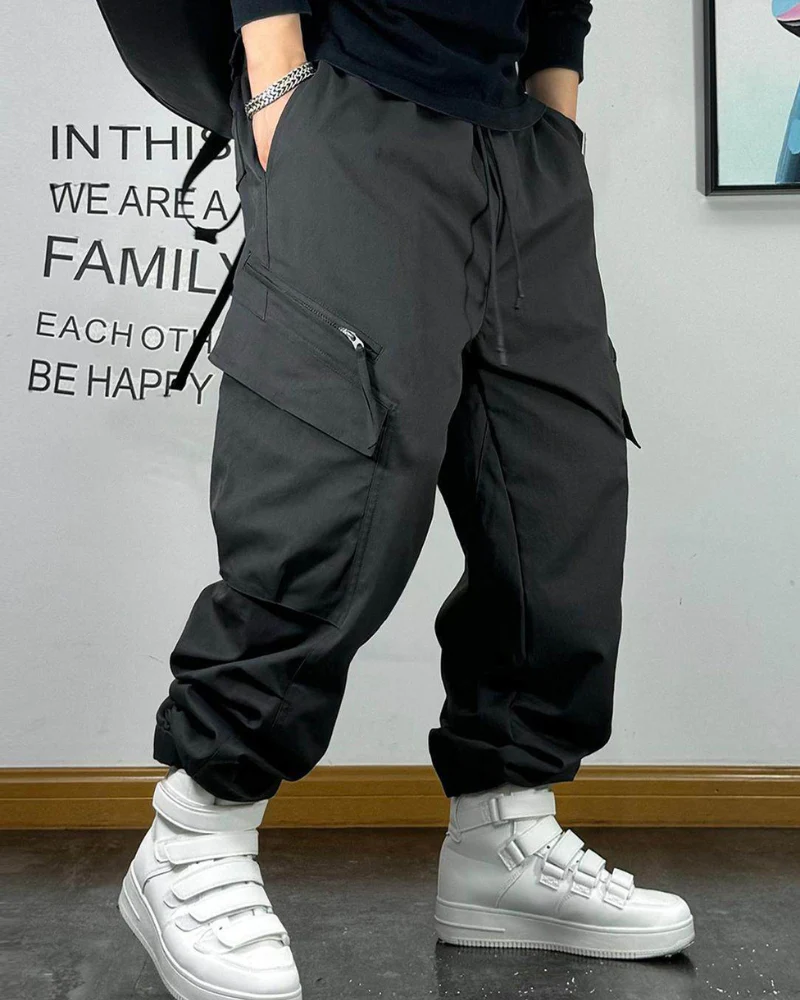 Outdoor Functional Multi-Pocket Cargo Pants - Image 2