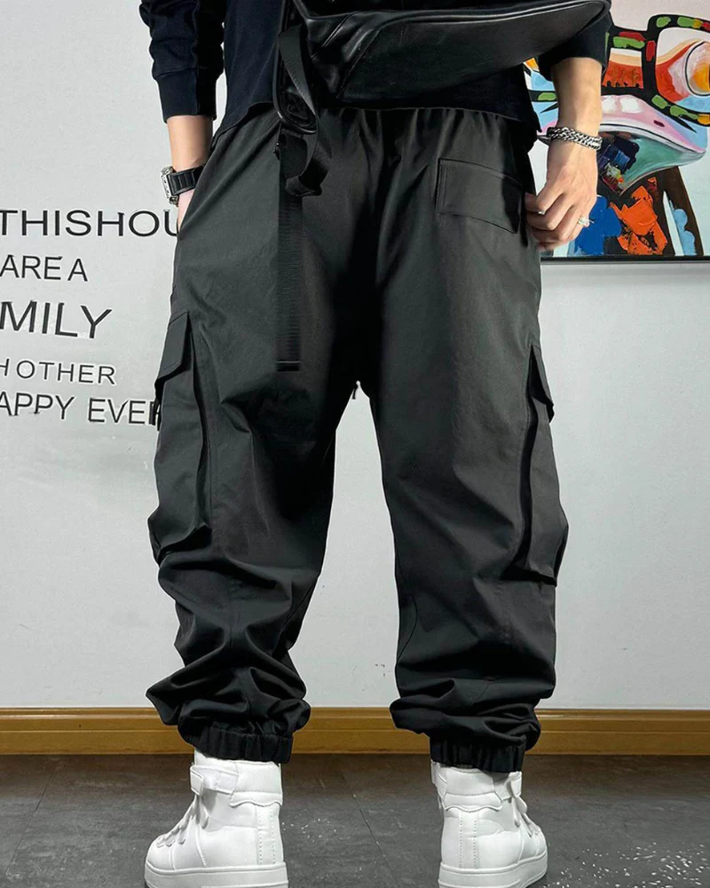 Outdoor Functional Multi-Pocket Cargo Pants - Image 4