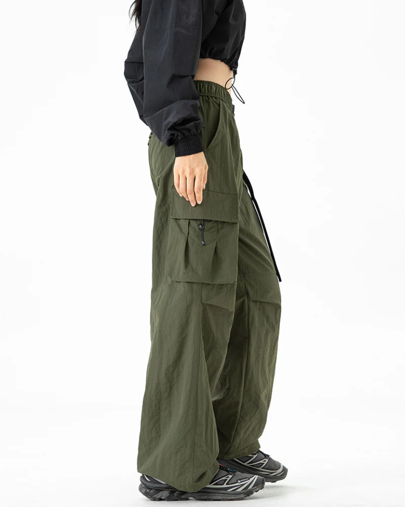 Outdoor Functional Water-repellent Hiking Cargo Pants - Image 15