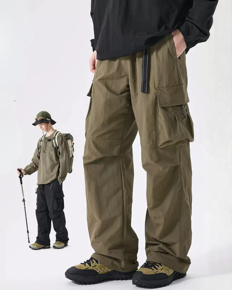 Outdoor Functional Water-repellent Hiking Cargo Pants - Image 2