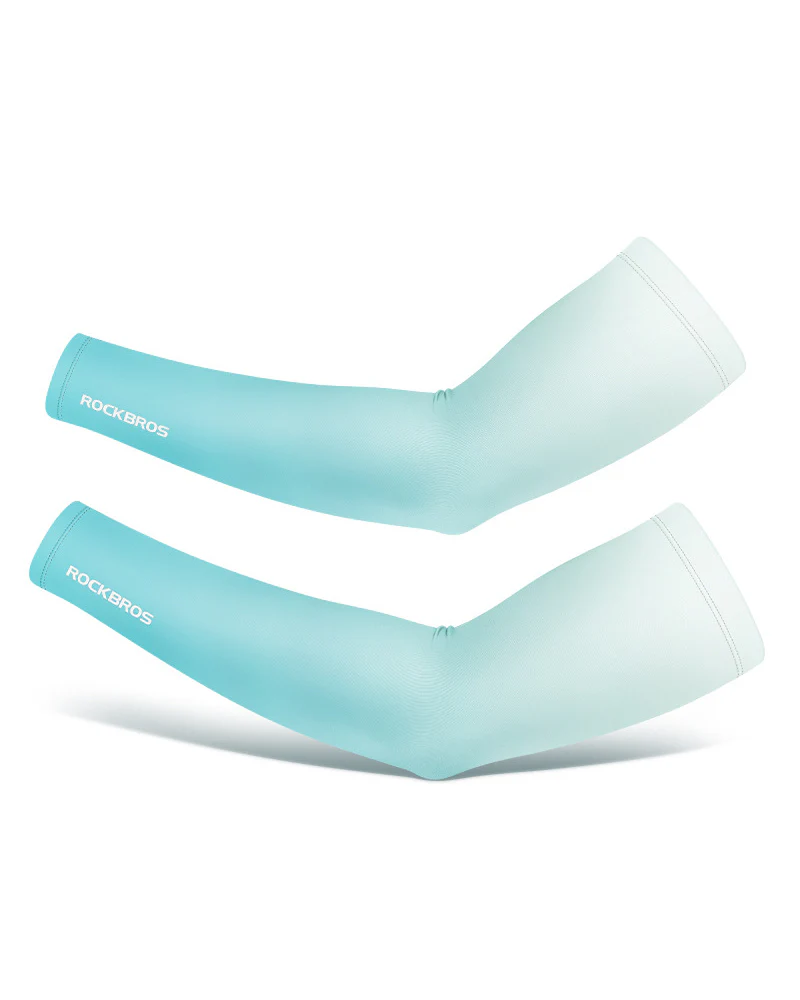 Outdoor Gradient Color Ice Silk Sun Protection Sleeves - Image 5