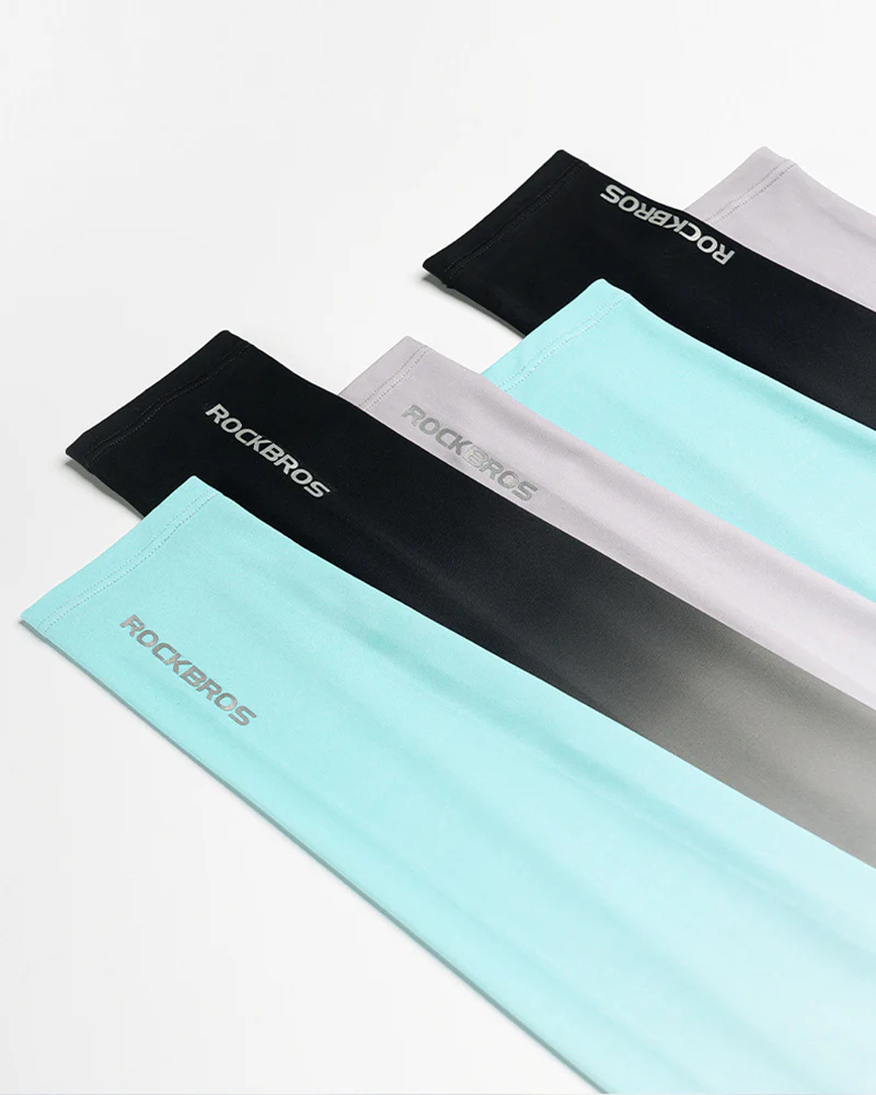 Outdoor Gradient Color Ice Silk Sun Protection Sleeves - Image 6