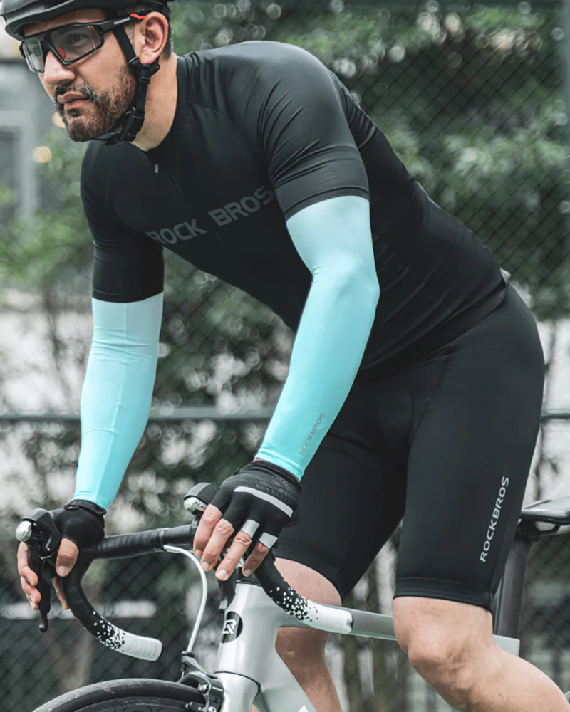 Outdoor Gradient Color Ice Silk Sun Protection Sleeves - Image 7