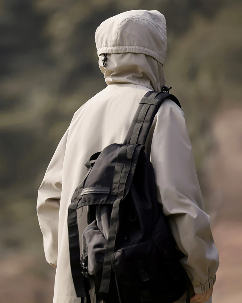 Outdoor Hiking Camping Unisex Reflective Jacket - Image 7