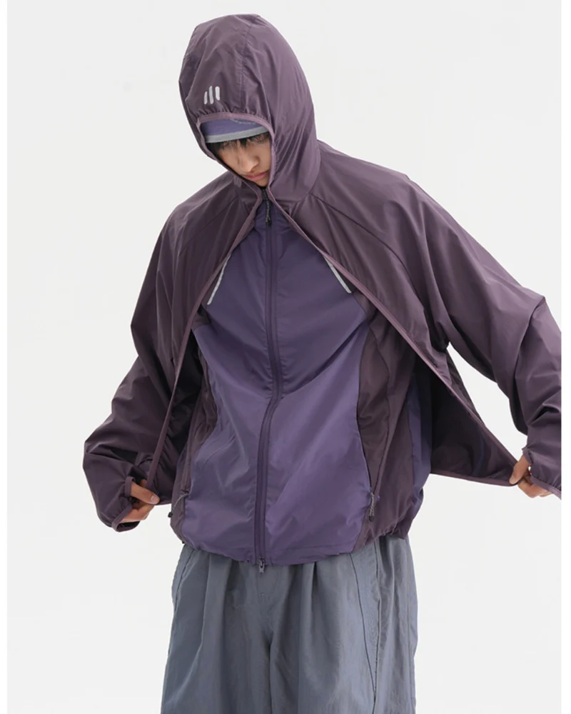 Outdoor Hiking Cycling Two-Piece Couple Sun Protection Jacket - Image 2