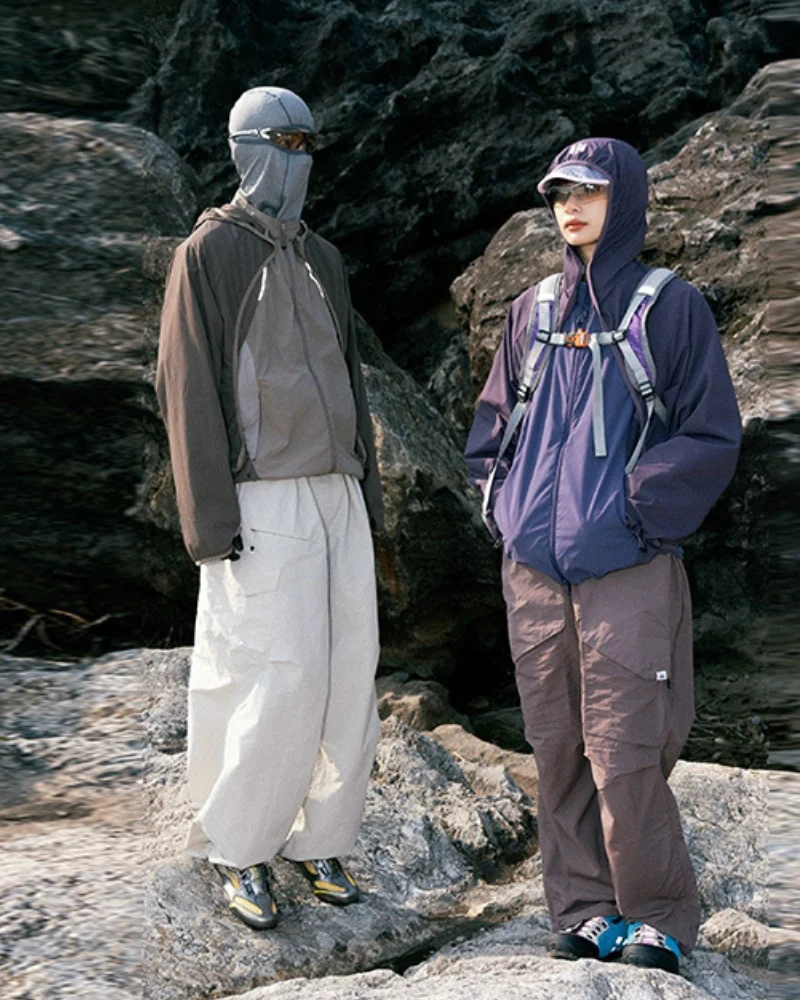 Outdoor Hiking Cycling Two-Piece Couple Sun Protection Jacket - Image 3