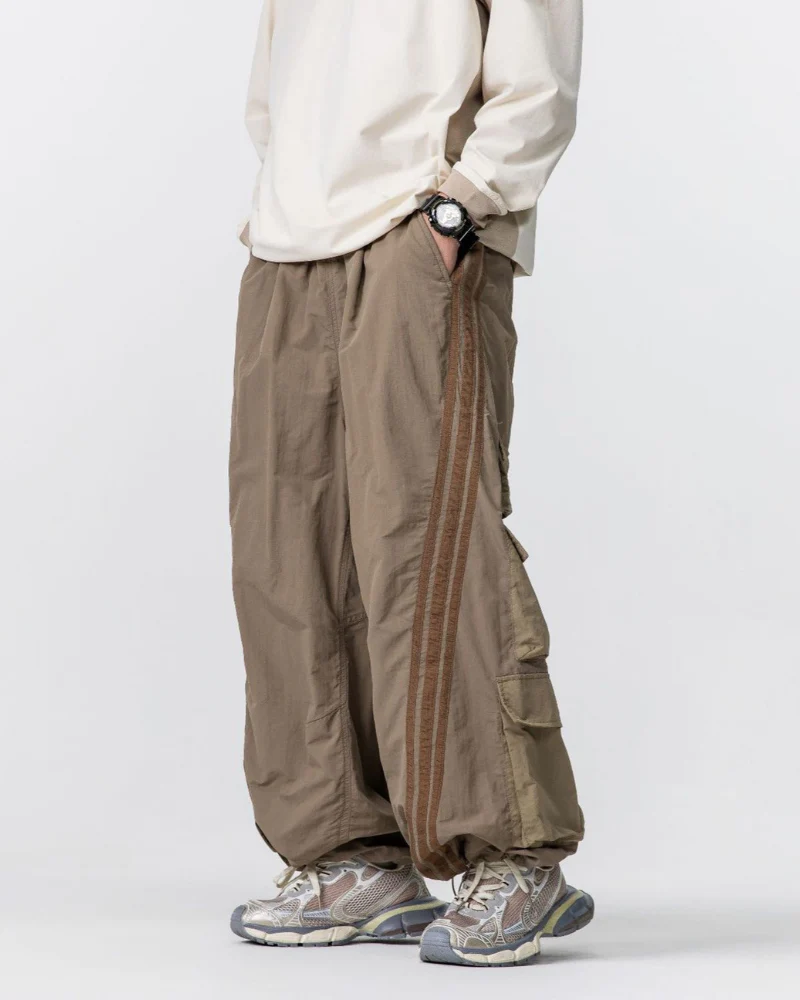 Outdoor Hiking Unisex Multi-Pocket Cargo Baggy Pants - Image 9
