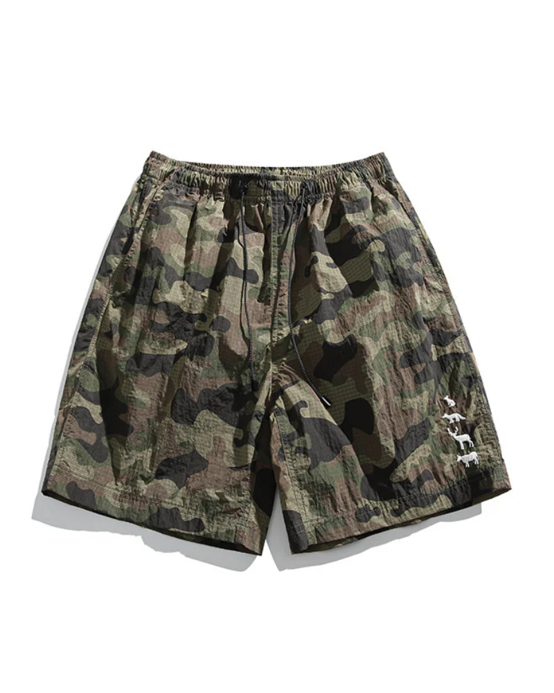 Outdoor Leopard Camo Cycling Hiking Shorts - Image 12