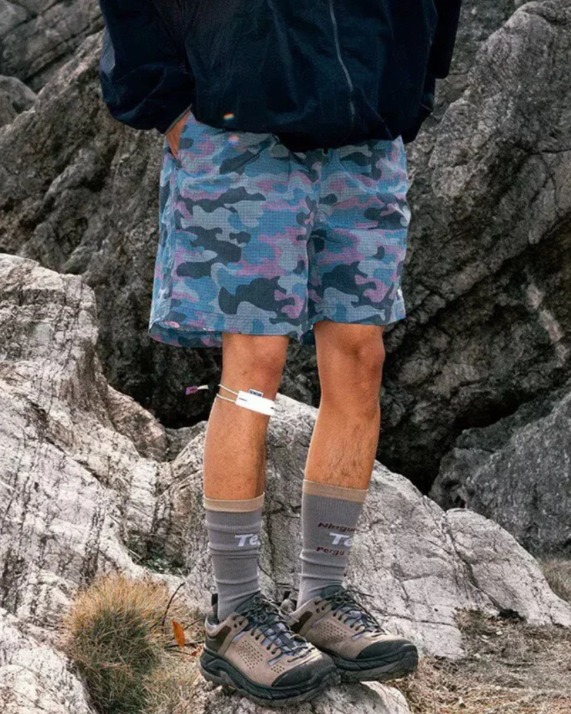 Outdoor Leopard Camo Cycling Hiking Shorts - Image 19