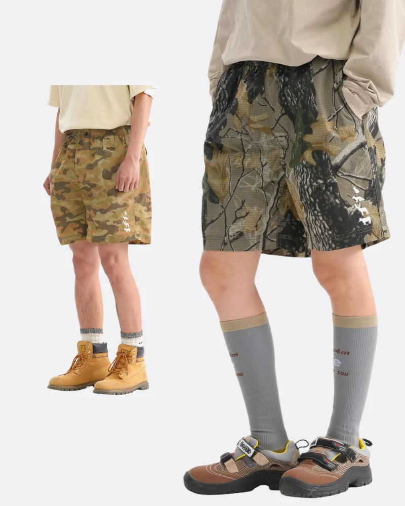 Outdoor Leopard Camo Cycling Hiking Shorts - Image 22