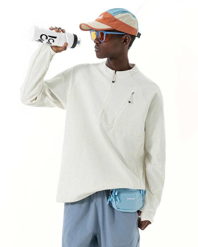 Outdoor Lightweight Quick-Dry Unisex Long-Sleeve T-Shirt - Image 10