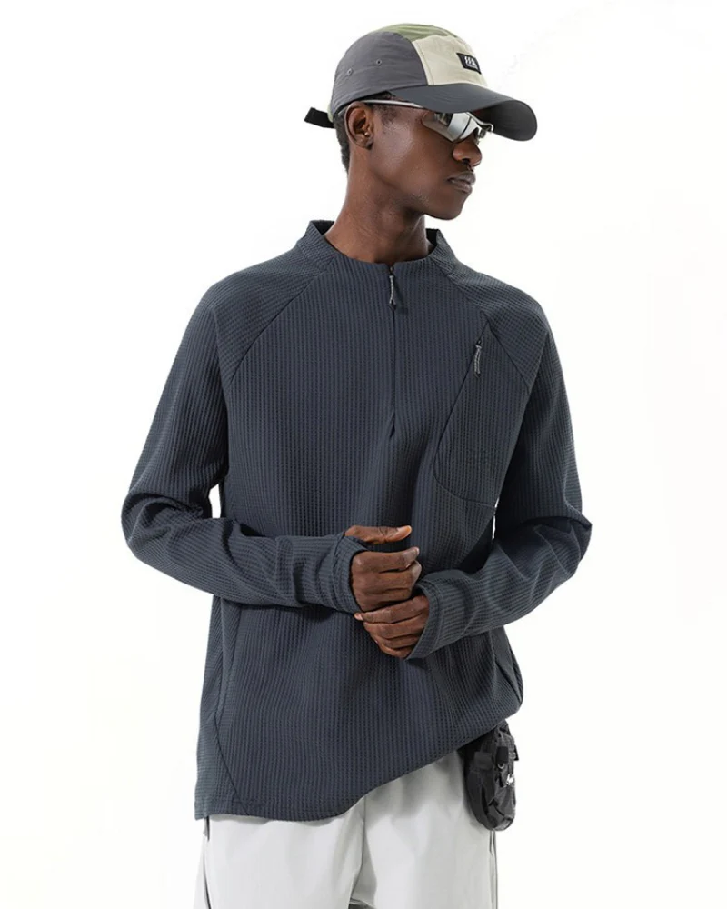 Outdoor Lightweight Quick-Dry Unisex Long-Sleeve T-Shirt - Image 4