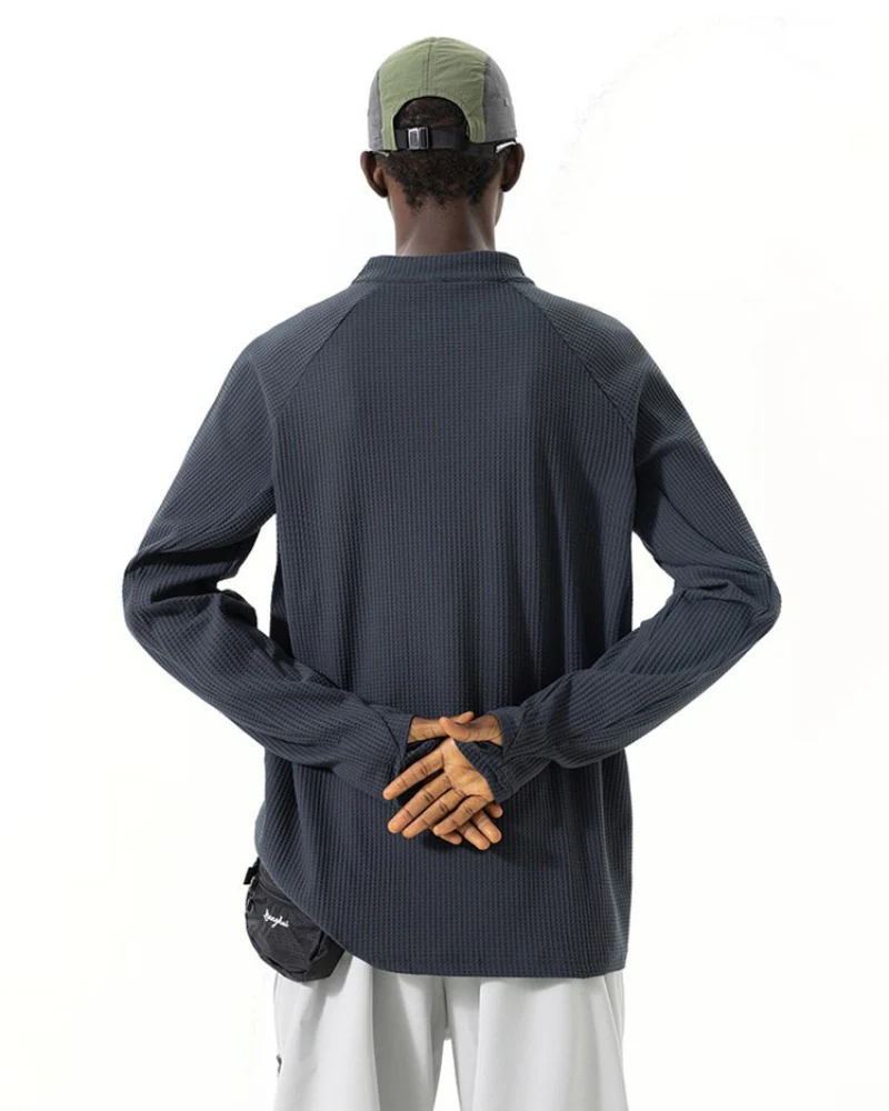 Outdoor Lightweight Quick-Dry Unisex Long-Sleeve T-Shirt - Image 5