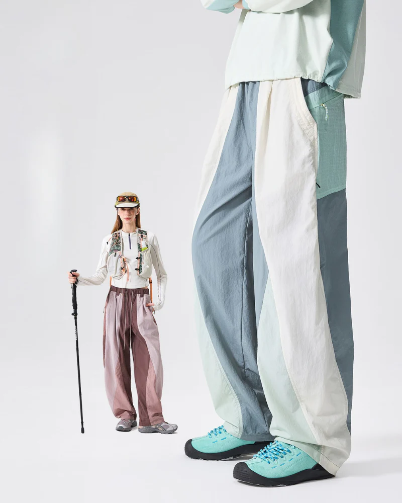 Outdoor Mountain Style Loose Fit Sports Hiking Pants - Image 11