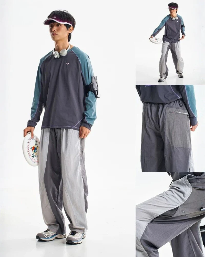 Outdoor Mountain Style Loose Fit Sports Hiking Pants - Image 5