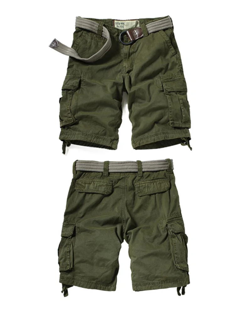 Outdoor Multi-pocket Cargo Shorts - Image 8