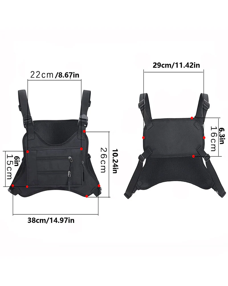 Outdoor Multifunctional Tactical Chest Rig Bag - Image 7