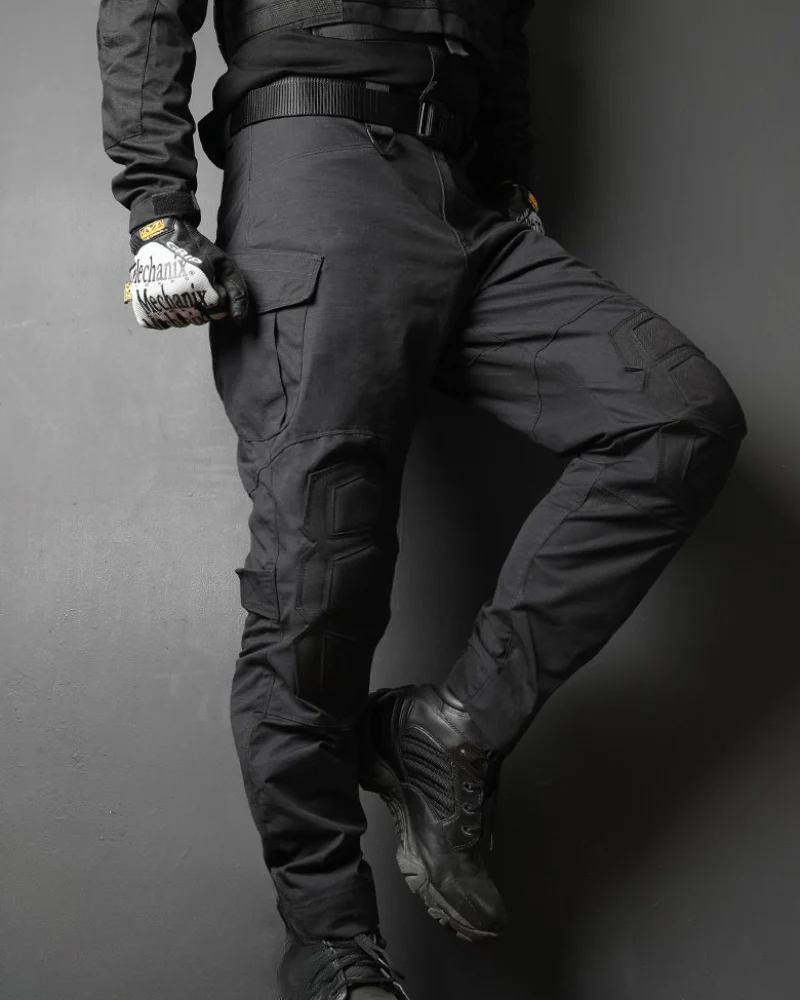 Outdoor Riding Knee Pads Tactical Cargo Pants - Image 3