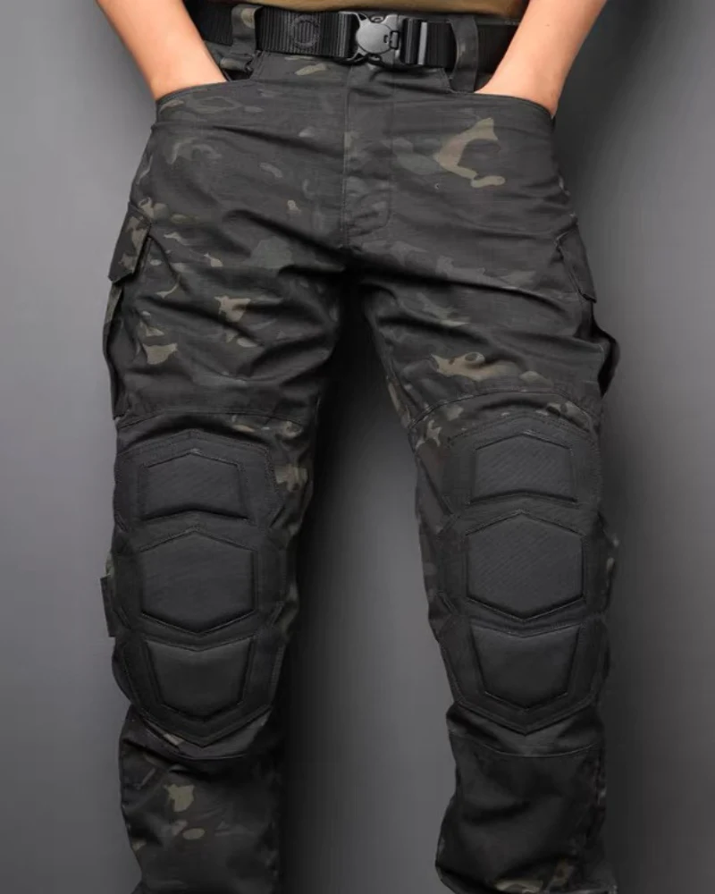 Outdoor Riding Knee Pads Tactical Cargo Pants - Image 7
