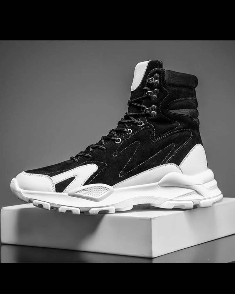 Outdoor Street High Top Sneakers - Image 5
