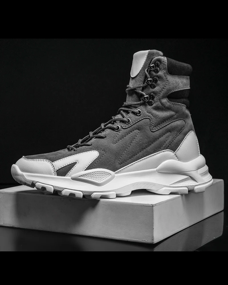 Outdoor Street High Top Sneakers - Image 8
