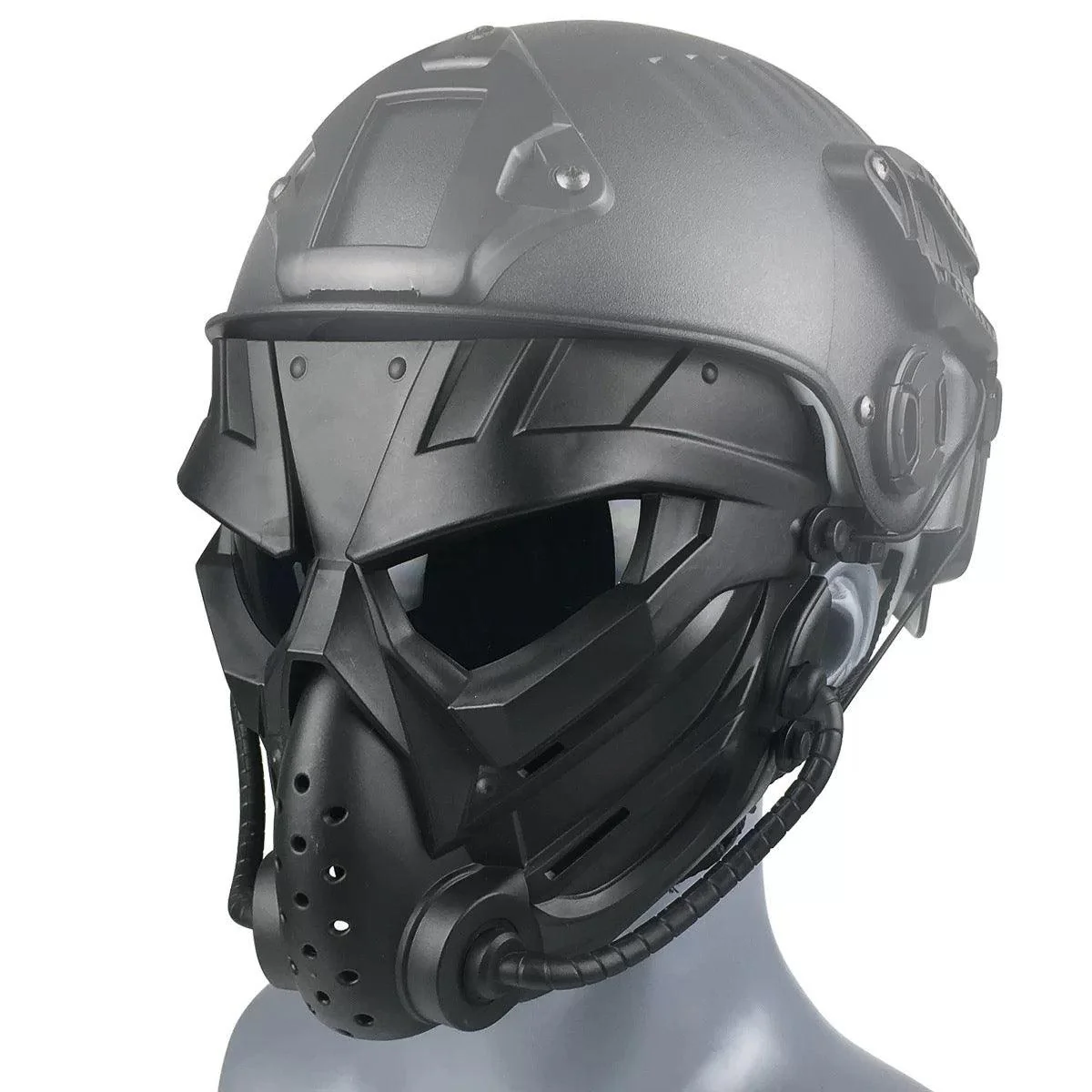 Outdoor Tactical Black Face Mask - Image 6