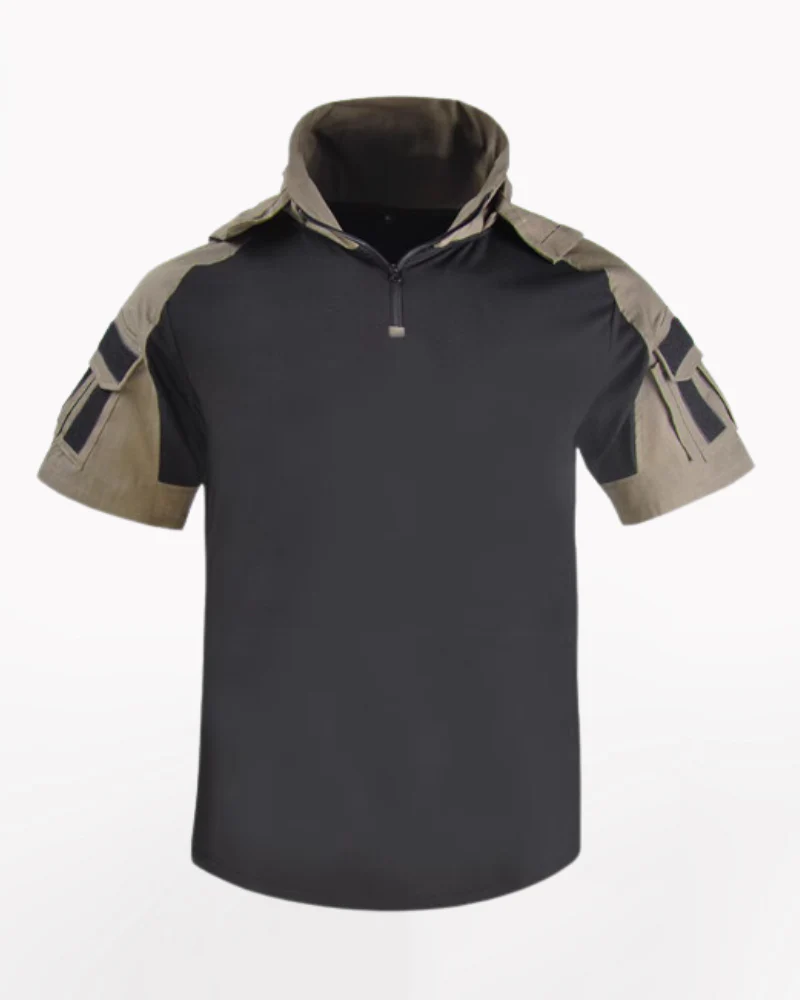 Outdoor Tactical Camo Hooded T-Shirt - Image 6