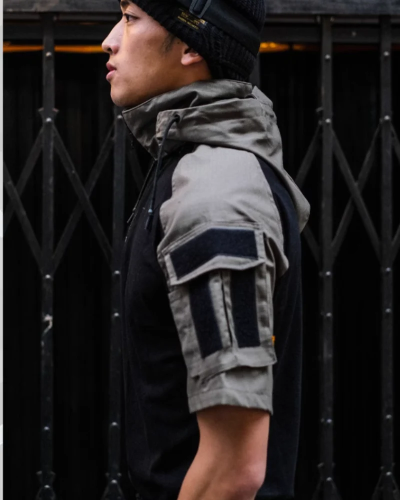 Outdoor Tactical Camo Hooded T-Shirt - Image 8