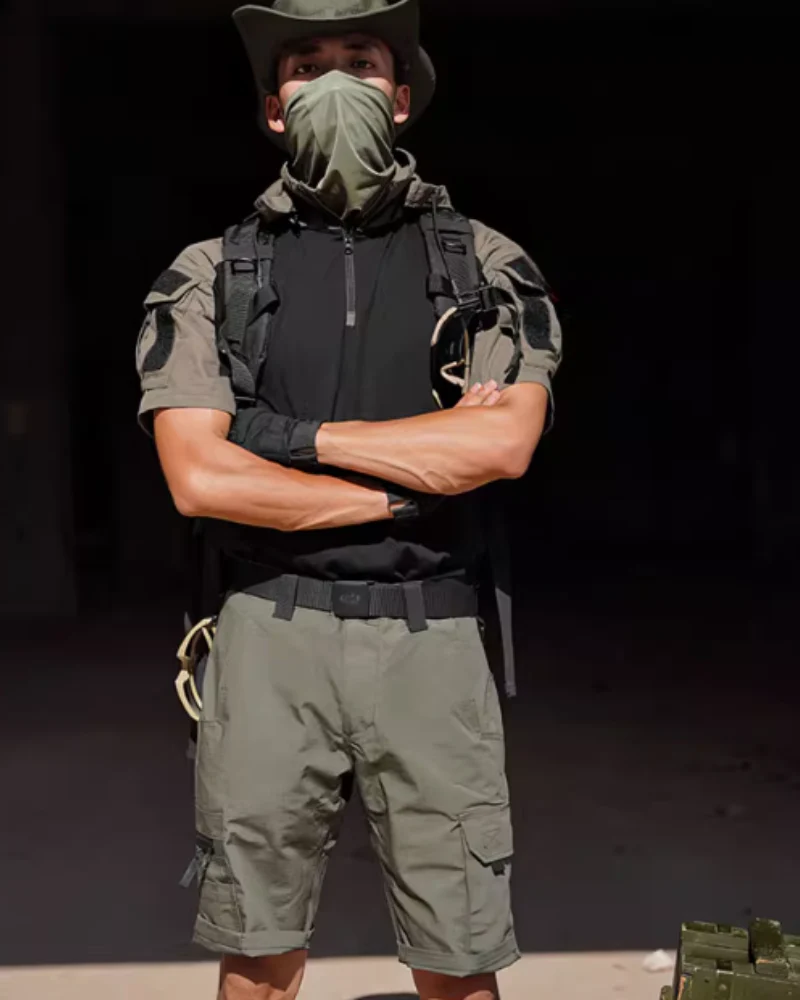 Outdoor Tactical Cargo Shorts - Image 8