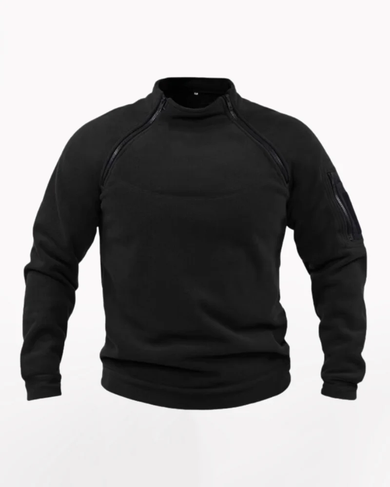 Outdoor Tactical Fleece Pullover Sweatshirt - Image 3