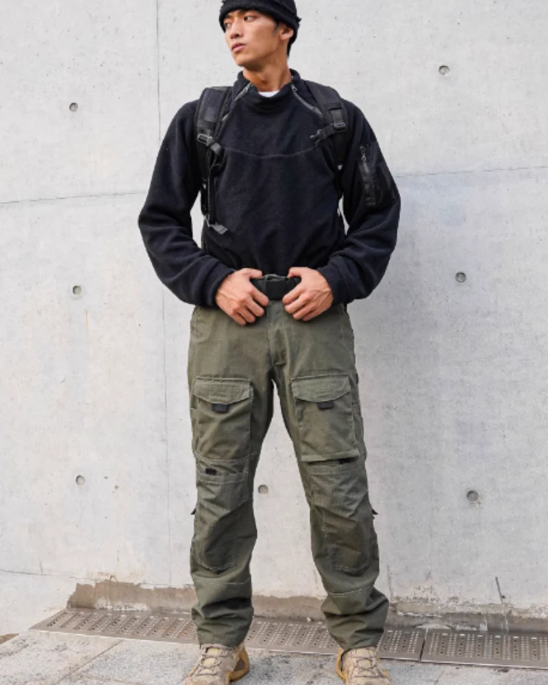 Outdoor Tactical Fleece Pullover Sweatshirt - Image 7