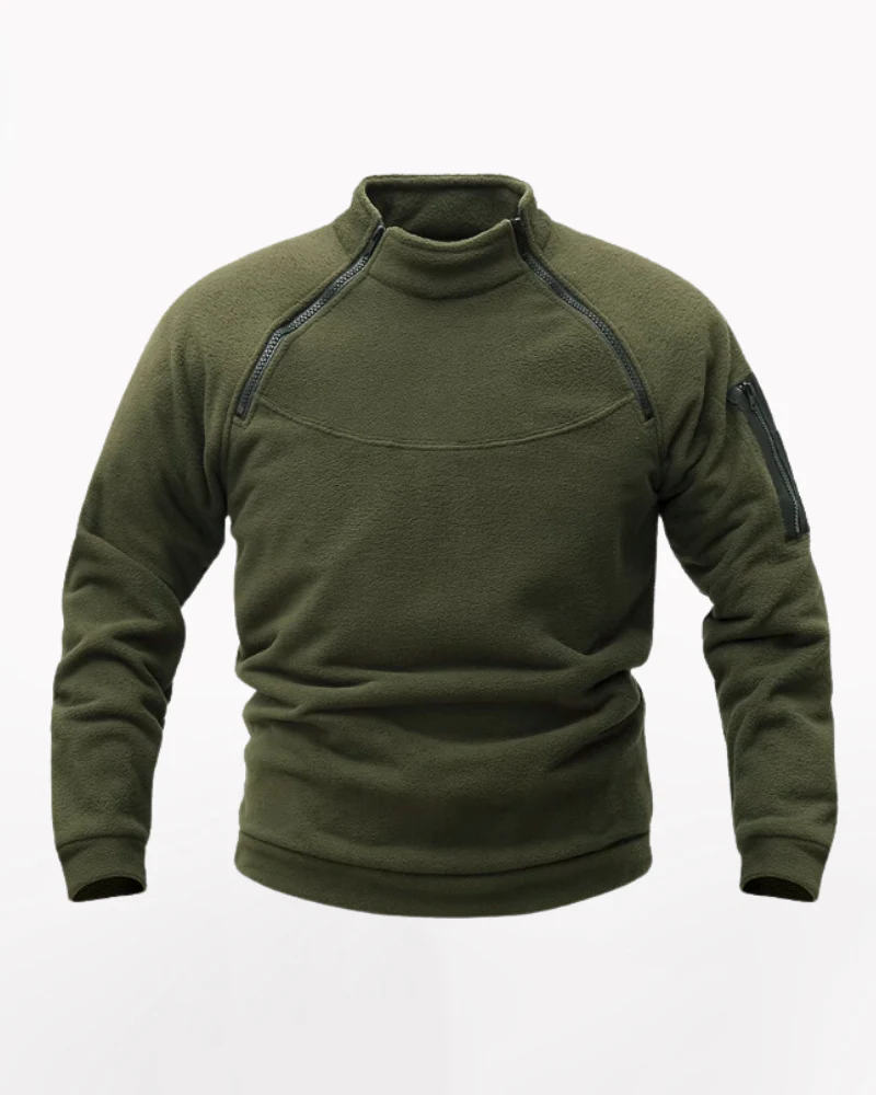 Outdoor Tactical Fleece Pullover Sweatshirt - Image 9