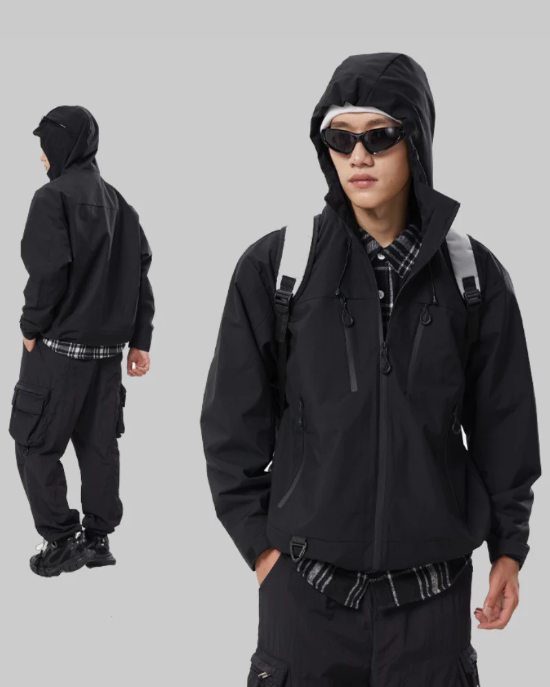 Outdoor Unisex Hiking Camping Waterproof 3-in-1 Jacket - Image 14